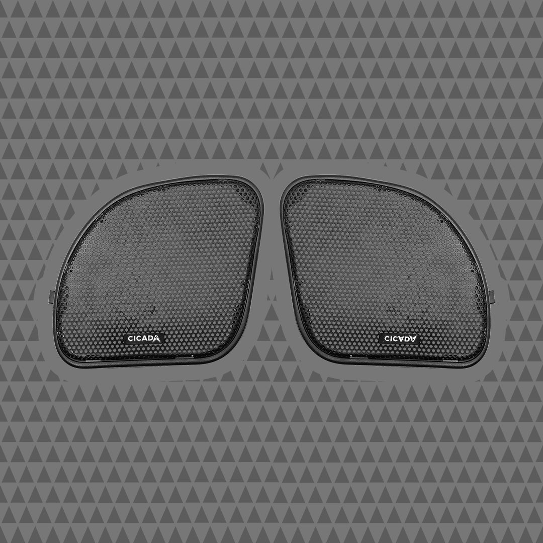 Cicada Audio CHDRGG H-D 2014 + Road Glide Kidney Grill - Matched Pair
