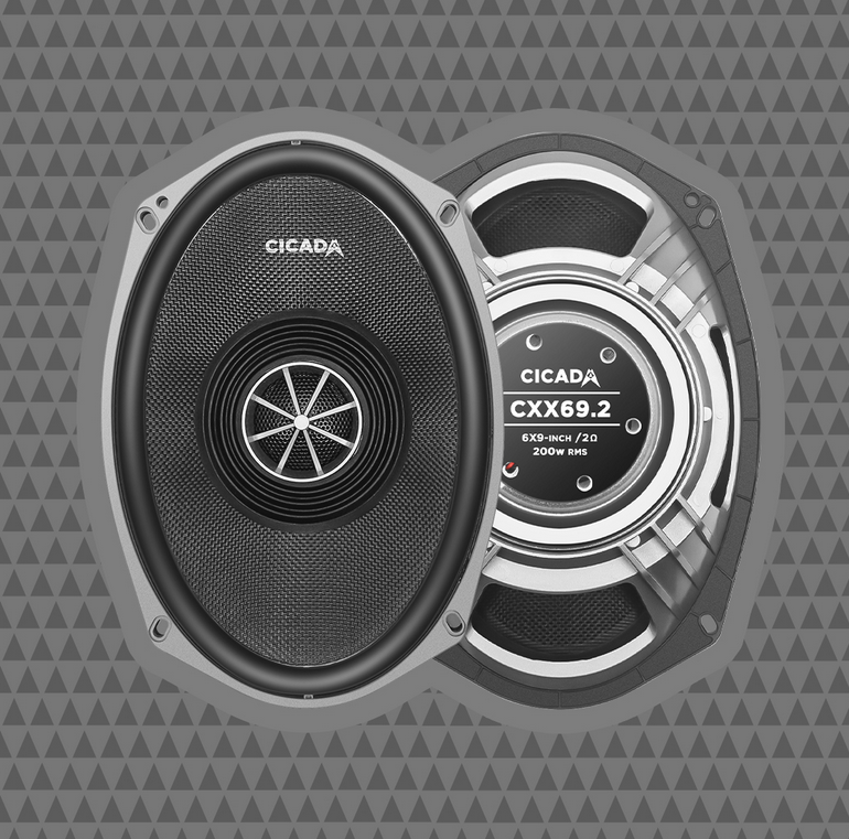 Cicada Audio CXX69.2 6×9-INCH PRO COAXIAL SPEAKERS – 2Ω