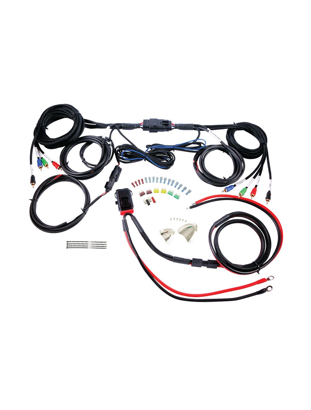 Diamond Audio Harley Davidson Specific 4-Ch Audio Wiring Kit (All Harley Baggers 1998-2019)