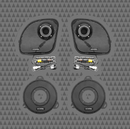 Cicada Audio 14CXK65.4 6.5" Mid-Bass Loudspeaker Kit 2Ω