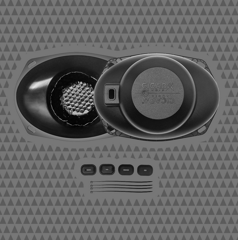 CXK69.2 6X9" MIDBASS 2WAY COMPONENT SPEAKER KIT 2Ω