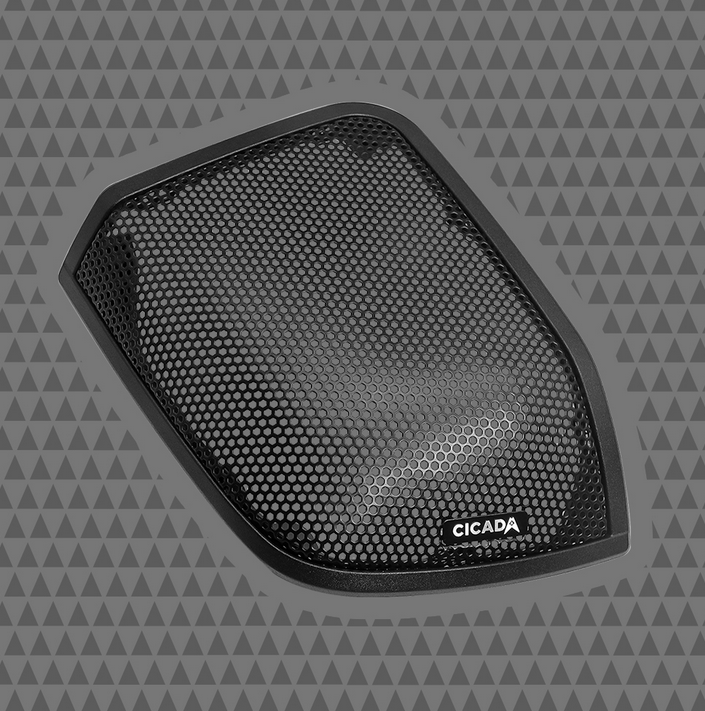 Cicada Audio CHDLID 2014-2023 H-D® SADDLEBAG LID 6×9-INCH CUT-IN MOUNTING KIT
