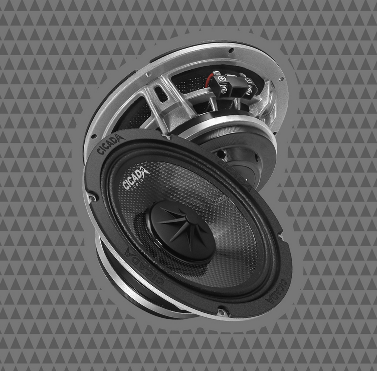 Cicada Audio CM65.4X 6.5-INCH MID-BASS COMPONENT SPEAKERS – 4Ω