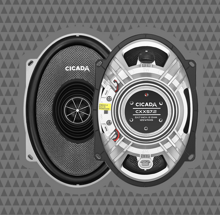 Cicada Audio CXX57.2 5X7-INCH PRO COAXIAL SPEAKERS – 2Ω