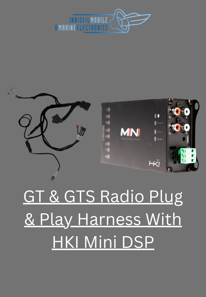 HKI Mini DSP With Plug & Play Harness For GT & GTS Radio