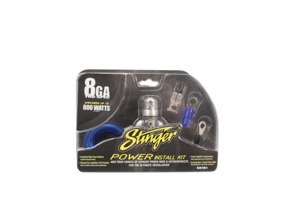 Stinger 8GA INSTALL KIT WITH MIDI FH