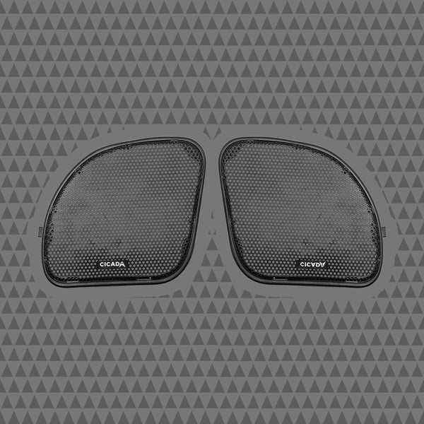 Cicada Audio CHDRGG H-D 2014 + Road Glide Kidney Grill - Matched Pair