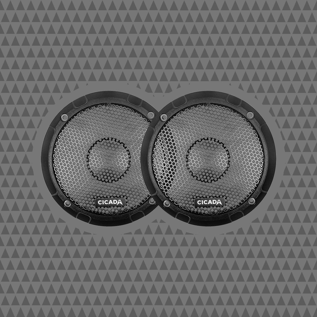 Cicada Audio C65G Custom Tooled Grill for Cicada Audio 6.5" Speakers - Pair