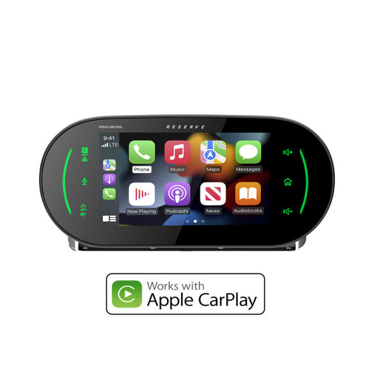 Precision Power HDHU.9813RG Headunit  NEW Plug-n-Play Upgrade Headunit for 1998-2013 Harley Davidson® Road Glide Only with Apple CarPlay®, Android Auto®