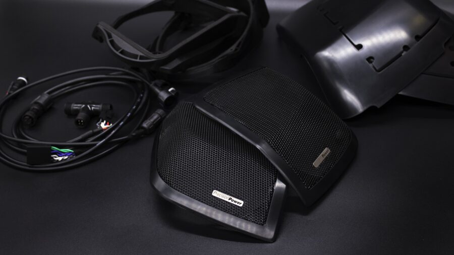 PRECISION POWER Saddlebag Speaker Installation Kit for 2014+ Harley-Davidson® Touring Models (HD14.SBS)