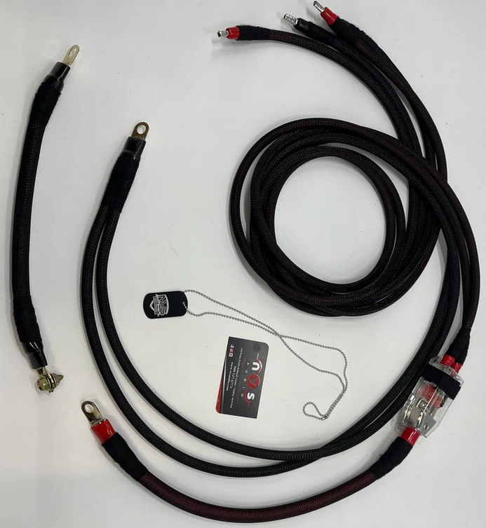 NVS Audio wire harness stage 5 ( 2 amps in the fairing 4 gauge )