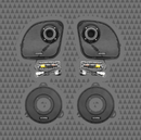 Cicada Audio 14CXK65.4 6.5" Mid-Bass Loudspeaker Kit 2Ω