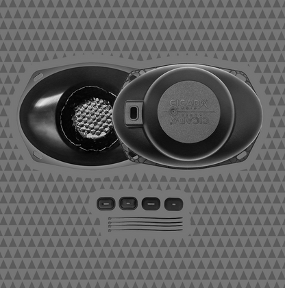 CXK69.2 6X9" MIDBASS 2WAY COMPONENT SPEAKER KIT 2Ω