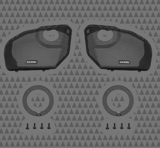 Cicada Audio 2024+ Road Glide Grills