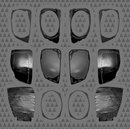 Cicada Audio  24CHDLID 2024+ H-D® SADDLEBAG LID 6×9-INCH CUT-IN MOUNTING KIT