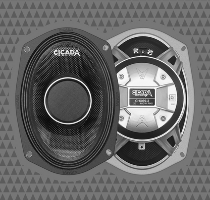 Cicada Audio 24FLXPCHX-4X4RG 1400w 4CH DSP AMPLIFIER & 4 PRO COAXIAL HORN SPEAKER H-D® ROAD GLIDE® COMPLETE SYSTEM