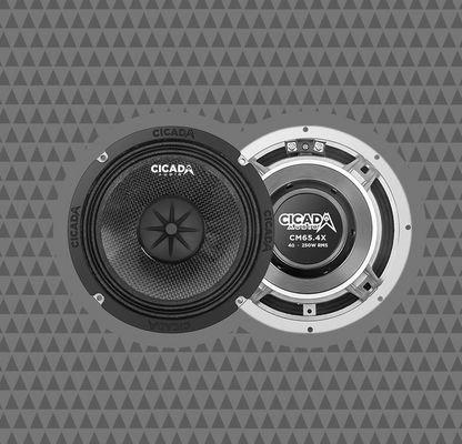 Cicada Audio  24FLXPCM-4X4RG 700w 4CH DSP AMP & 4 COMPONENT SPEAKER H-D® ROAD GLIDE® COMPLETE SYSTEM