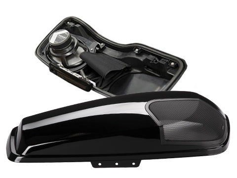 Kicker HDBL69VB Vivid Black Bag Lid Audio Kit for Harley-Davidson