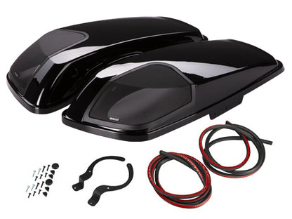 Kicker HDBL69VB Vivid Black Bag Lid Audio Kit for Harley-Davidson