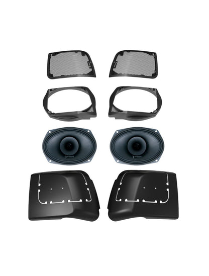 Diamond Audio 14+ Harley Davidson Cut in Lid Kit with MP694