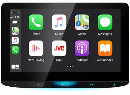 JVC KW-Z1000W Monitor with Receiver