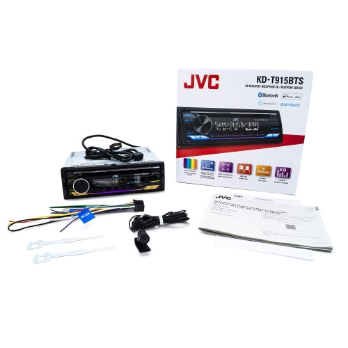 JVC Single Din Receiver KD-T915BTS