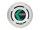 Kicker 45KM604WL 6.5" Marine Coaxial Speakers with Blue LED Lighting
