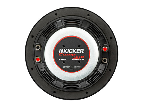 Kicker CompRT 8" Shallow Subwoofer (48CWRT82)