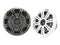 Kicker 45KM654 6-1/2" marine speakers with charcoal and white grilles