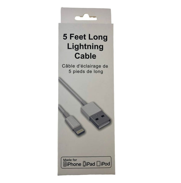 5 Ft MFI Certified Iphone Cable
