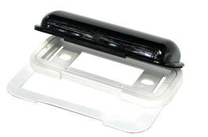 White Hinged Marine Cover