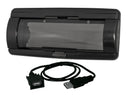 Marine Cover W/ Retractable Door And Includes USB And Clip Black