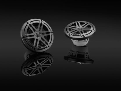 JL Audio M3-650X-S-GM 6-1/2" marine speakers (Gunmetal with "Sport" grilles)