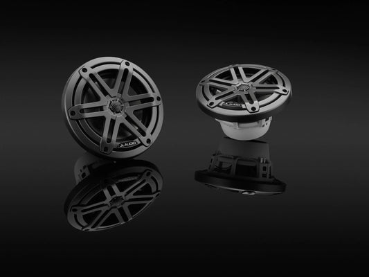 JL Audio M3-650X-S-GM 6-1/2" marine speakers (Gunmetal with "Sport" grilles)