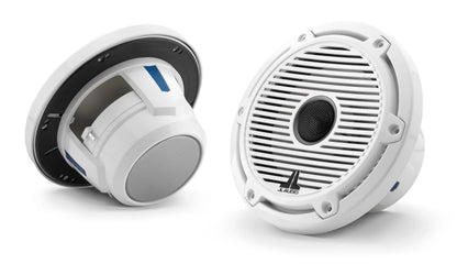 JL Audio M6-650X-C-GwGw M6 Series 6-1/2" marine speakers (Gloss White Classic Grille)