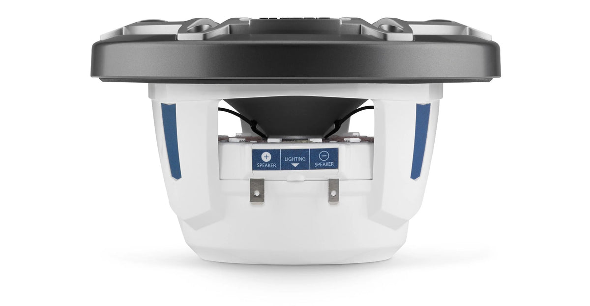 JL Audio M6-650X-S-GmTi-i 6-1/2" marine speakers (Gunmetal Sport Grille and Titanium Grille Insert)