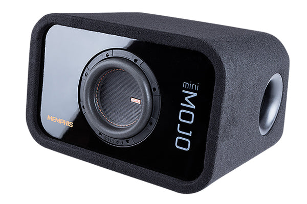 Memphis Audio Single 8" Loaded Enclosure 1 Ohm-MJME8S1