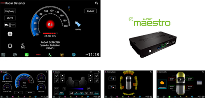 JVC KW-Z1000W Monitor with Receiver