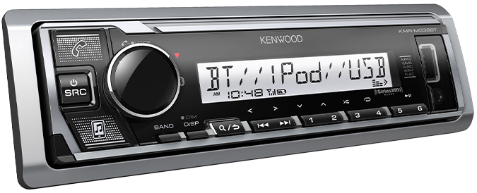 Kenwood SDin Mechless Marine Receiver (KMR-M332BT)
