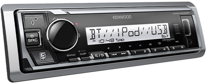 Kenwood SDin Mechless Marine Receiver (KMR-M332BT)