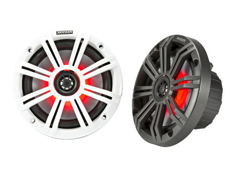 Kicker KM 6.5" 4Ω LED Coaxial-45KM654L